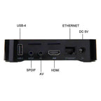 MXQ Pro 4K Ultra HD 64Bit Wifi Android 7.1 Quad Core Smart TV Box Media Player